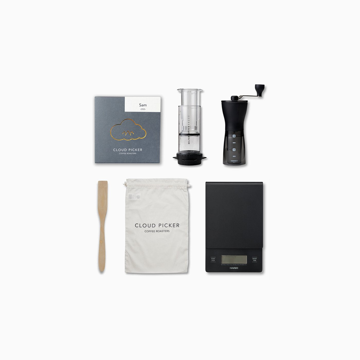 The Delter Coffee Press Home Brew Starter Pack