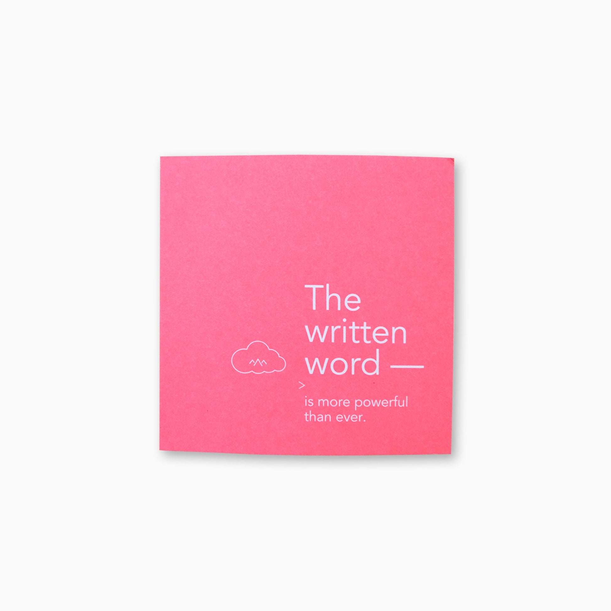 Handwritten Card