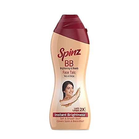 SPINZ BRIGHTENING & BEAUTY FACE TALC INSTANT GLOW