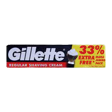 GILLETTE REGULAR SAVING CREAM