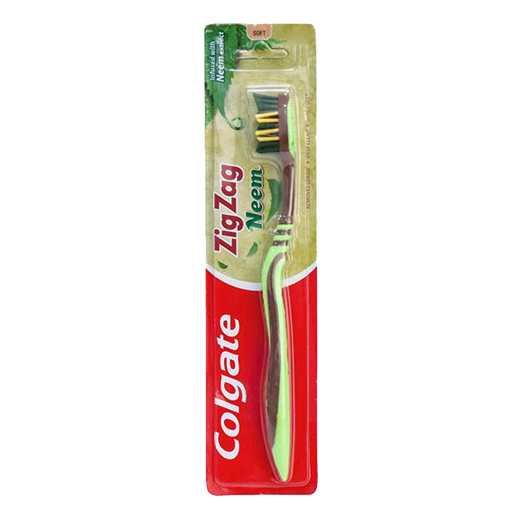 COLGATE ZIG ZAG NEEM TOOTH BRUSH 1S PACK