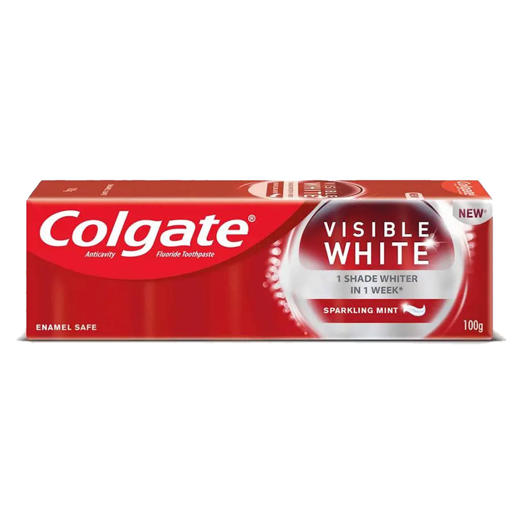 COLGATE VISIBLE WHITE SPARKLING MINT TP