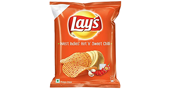 LAYS HOT 'N' SWEET CHILL FLAVOUR