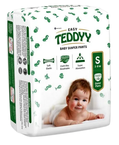 TEDDY BABY DIAPER PANTS SMALL