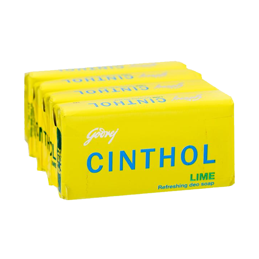 CINTHOL LIME BATH SOAP 3*125G PACK