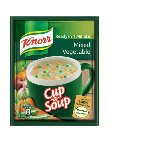 KNORR MIXED VEGETABLE CUP A SOUP
