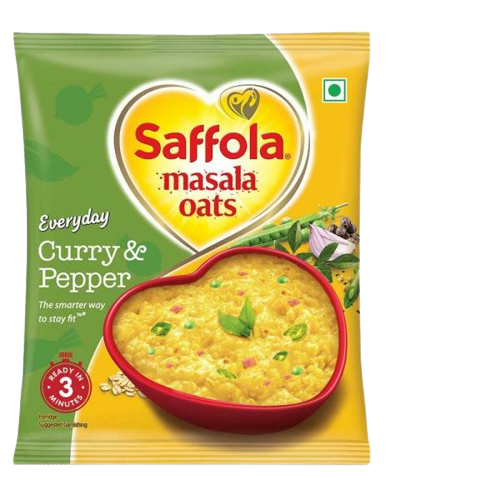 SAFFOLA MASALA OATS-CURRY & PEPPER
