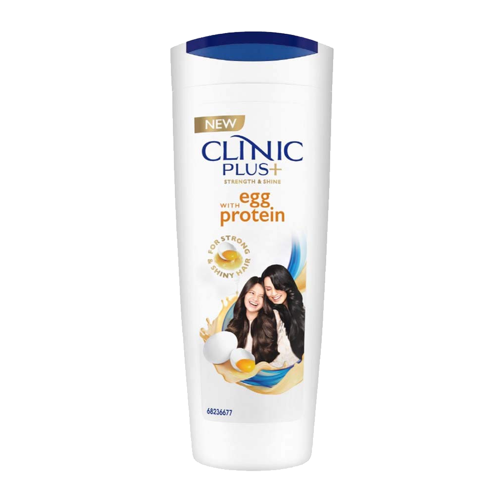 CLINIC PLUS STRONG & SHINY EGG PROTEIN 16S*6ML PACK
