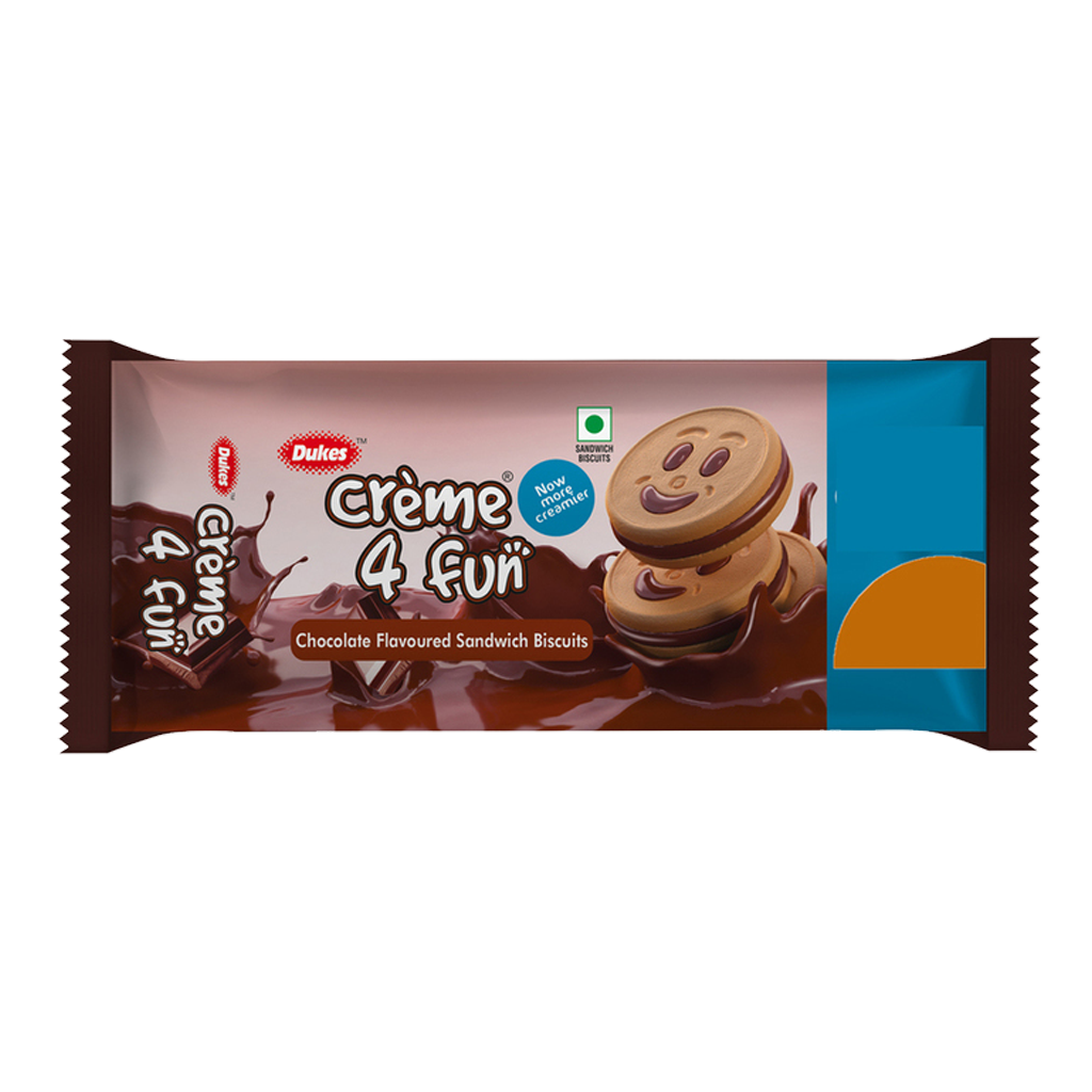 DUKES CREAM 4 FUN CHOCOLATE BISCUITS 10S*40G PACK