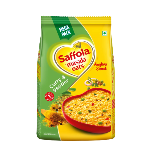 SAFFOLA MASALA OATS-CURRY & PEPPER