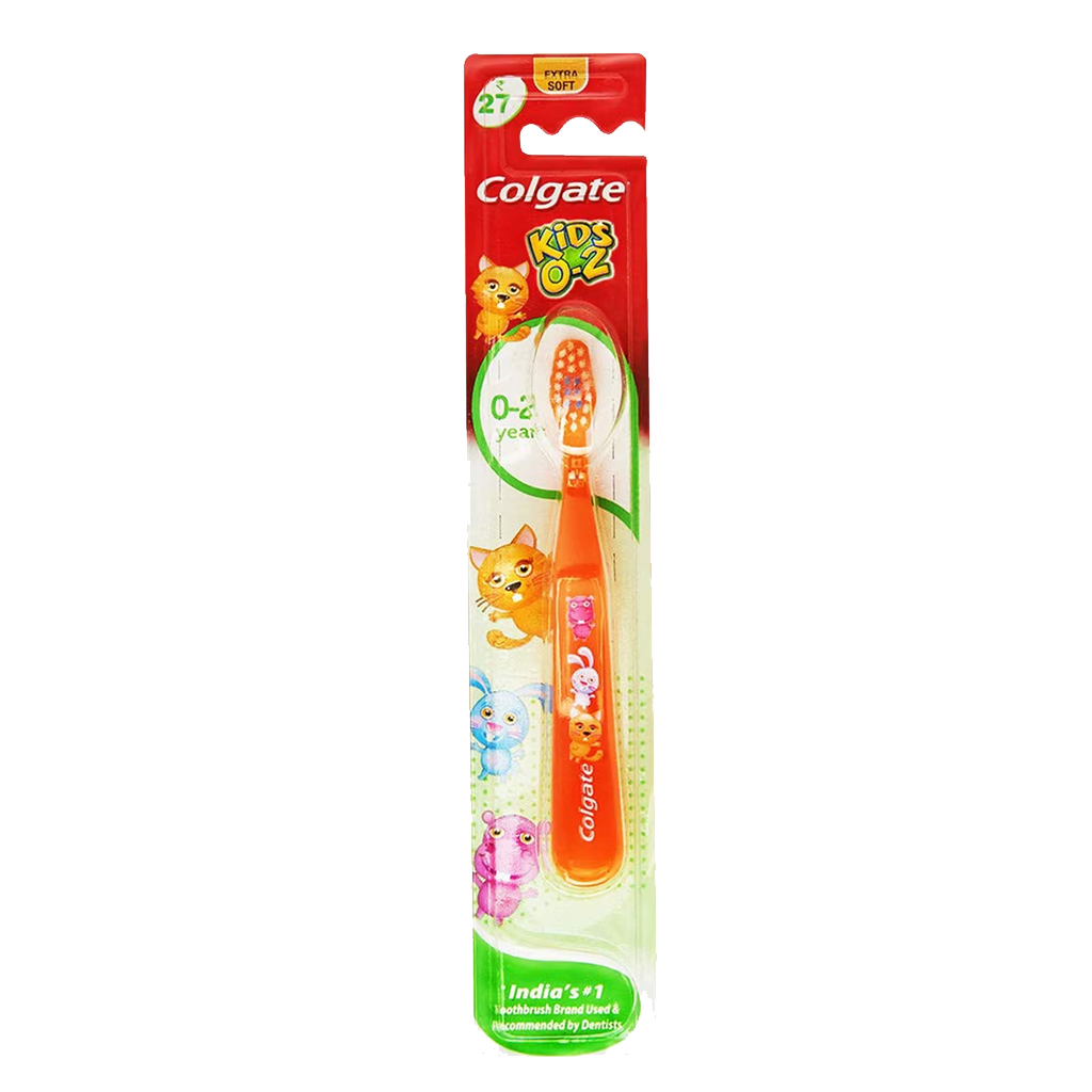 COLGATE KIDS 2+ TOOTHBRUSH 1S PACK