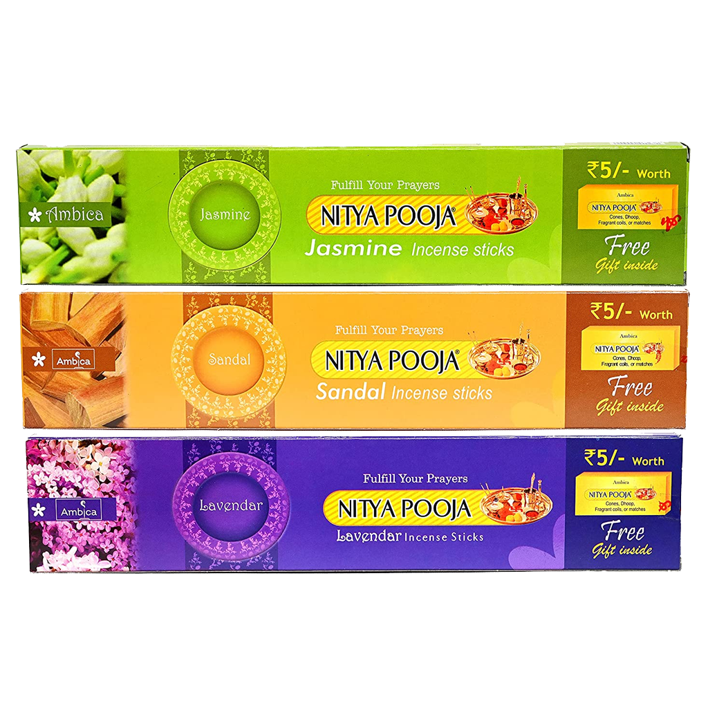 AMBICA NITYA POOJA SANDAL STICKS