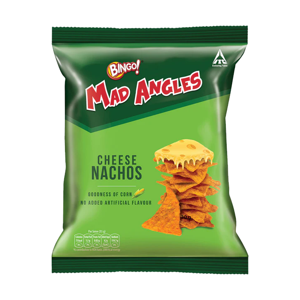 BINGO MAD ANGLES CHEESE NACHOS
