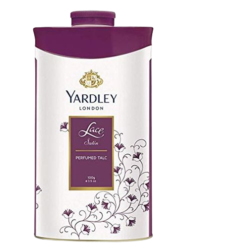 YARDLEY LACE SATIN TALC
