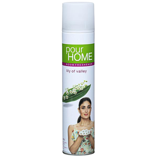 POUR HOME ROOM FRESHENER-LILY OF VALLEY 270ML BOTTLE
