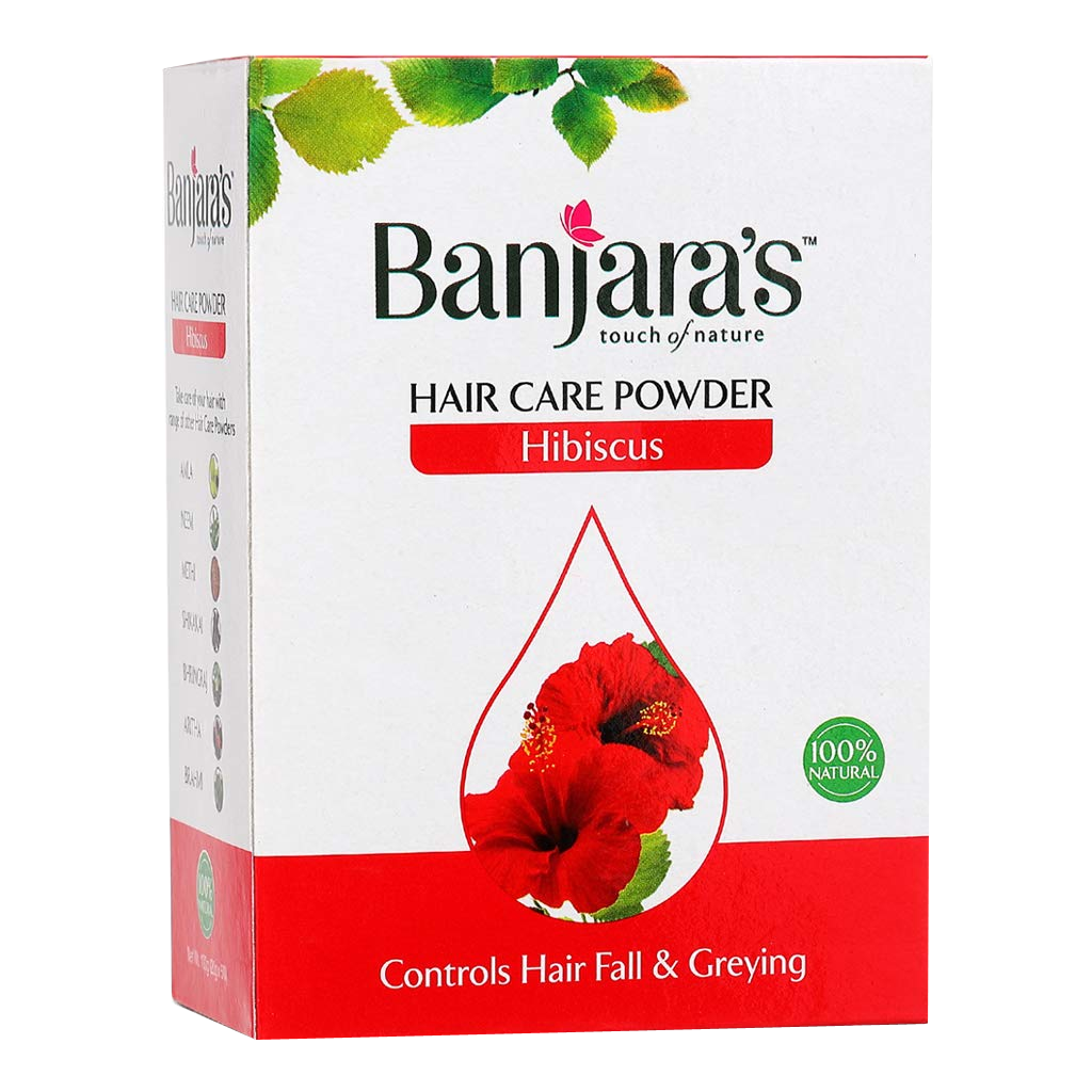 BANJARA'S HAIR CARE POWDER - HIBISCUS