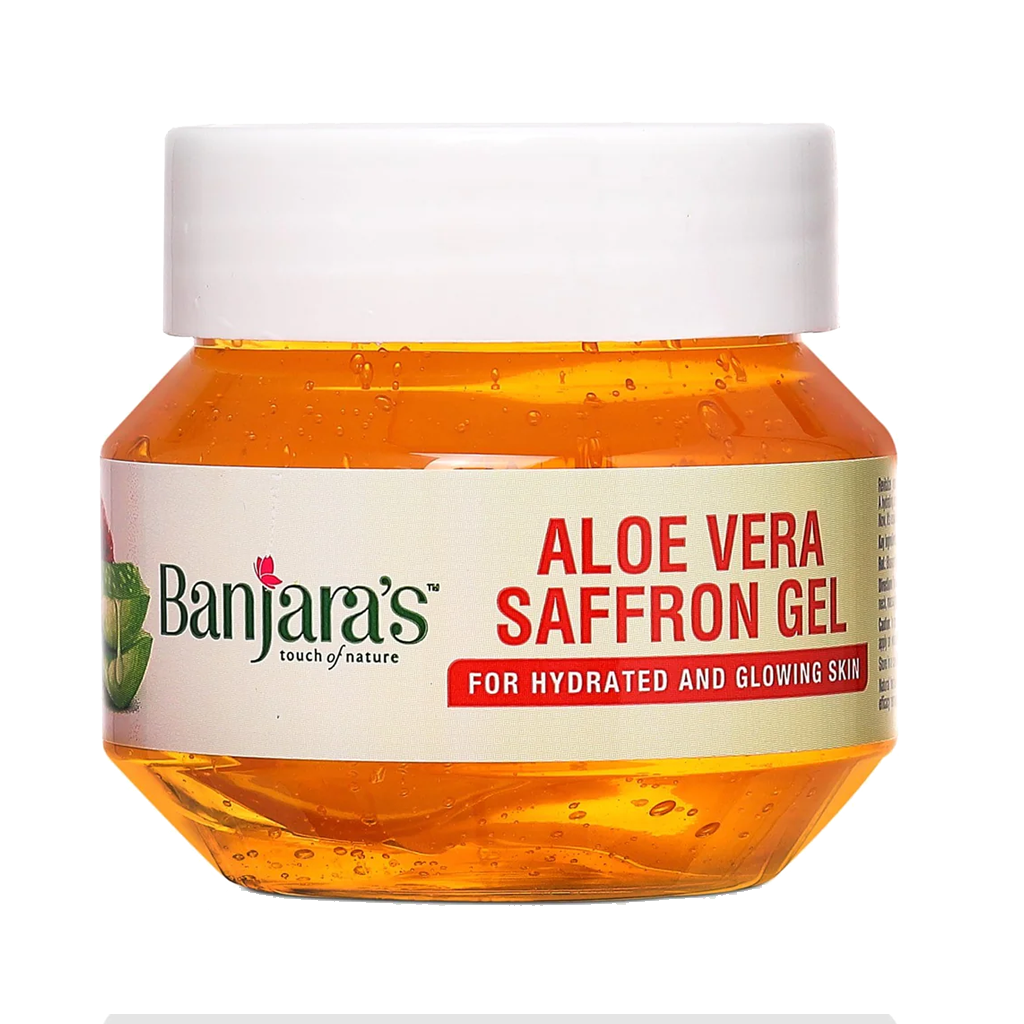 BANJARA'S ALOE VERA GEL-SAFFRON
