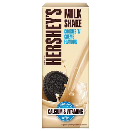 HERSHEY'S COOKIES N CREME MILK SHAKE