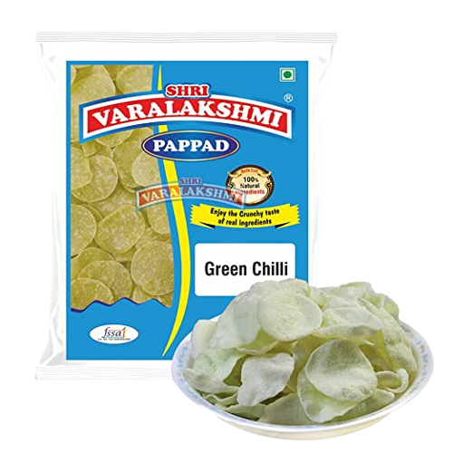 VARALAKSHMI PAPAD GREEN CHILLI