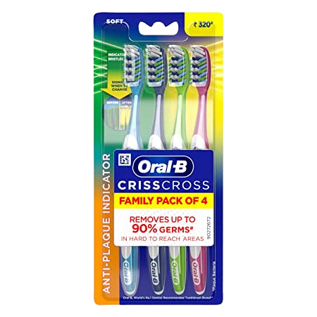 ORAL-B CRISS CROSS B2G2 TOOTHBRUSH