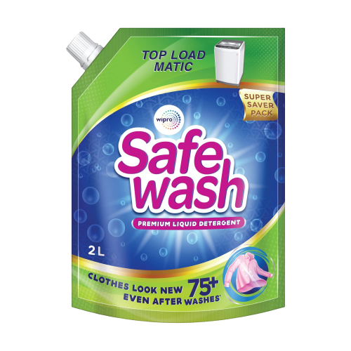 SAFE WASH DETERGENT LIQUID- TOP LOAD