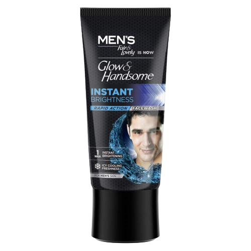 GLOW & HANDSOME INSTANT BRIGHT FACEWASH