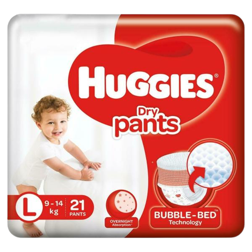 HUGGIES DRY PANTS- LARGE