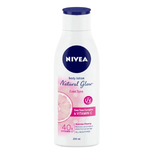 NIVEA NATURAL GLOW UV BODY LOTION