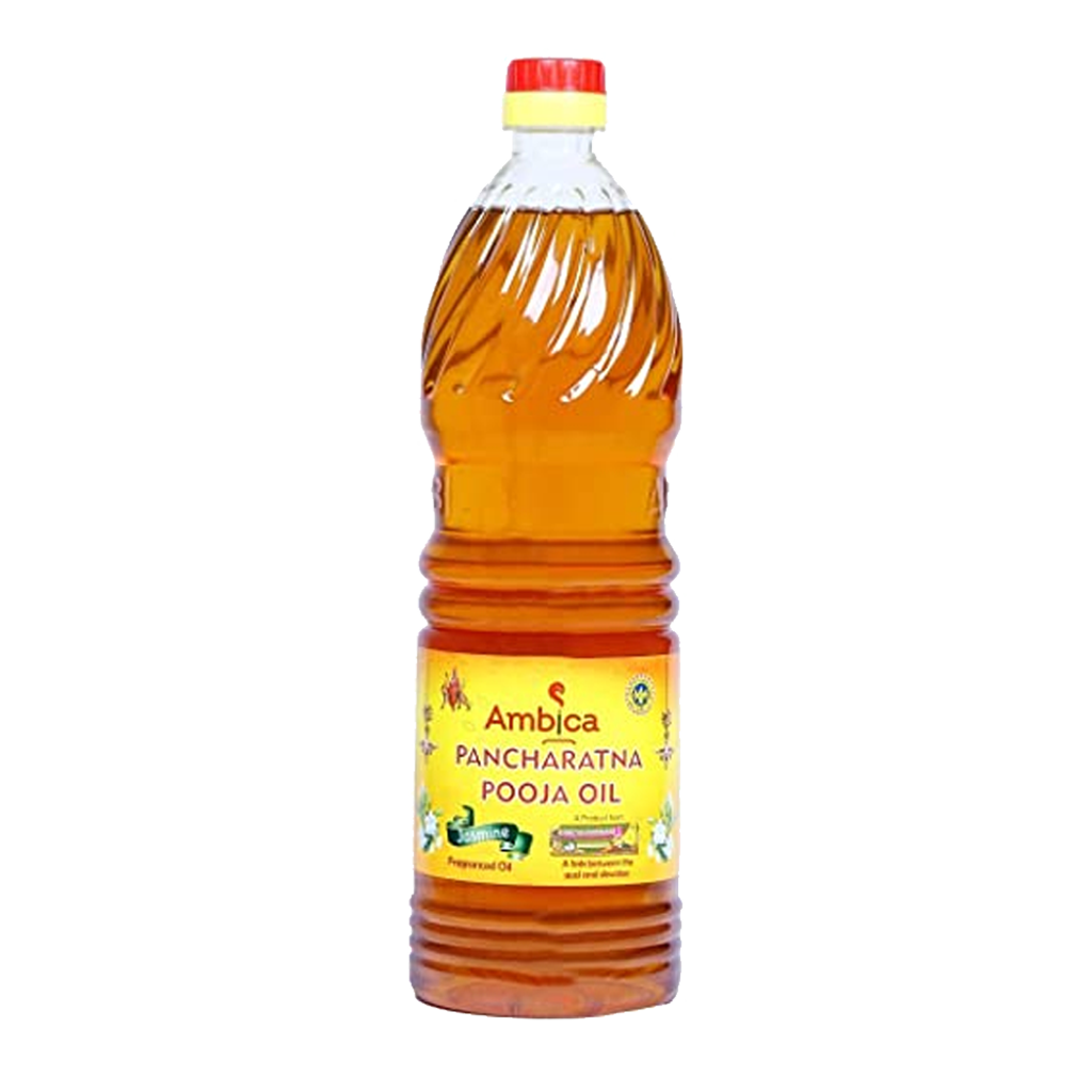 AMBICA PANCHARATNA POOJA OIL 1L BOTTLE