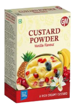 GM CUSTARD POWDER-VANILLA FLAVOUR